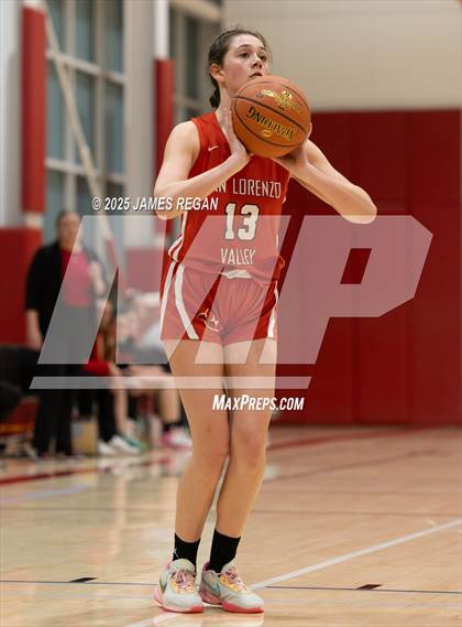 Thumbnail 3 in San Lorenzo Valley @ Design Tech (CIF CCS D4 Girls Basketball Round 1) photogallery.