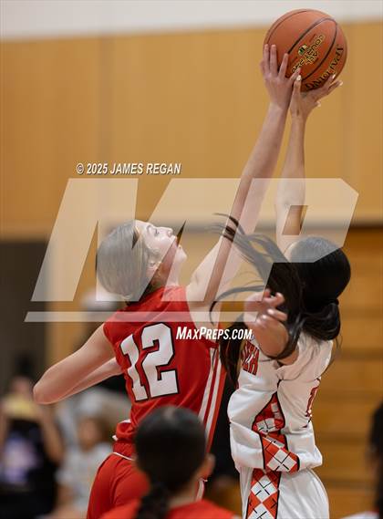 Thumbnail 3 in San Lorenzo Valley @ Design Tech (CIF CCS D4 Girls Basketball Round 1) photogallery.