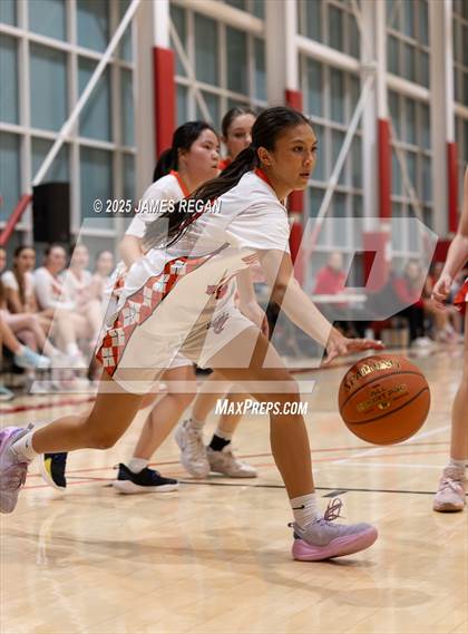 Thumbnail 3 in San Lorenzo Valley @ Design Tech (CIF CCS D4 Girls Basketball Round 1) photogallery.
