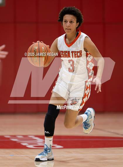 Thumbnail 2 in San Lorenzo Valley @ Design Tech (CIF CCS D4 Girls Basketball Round 1) photogallery.