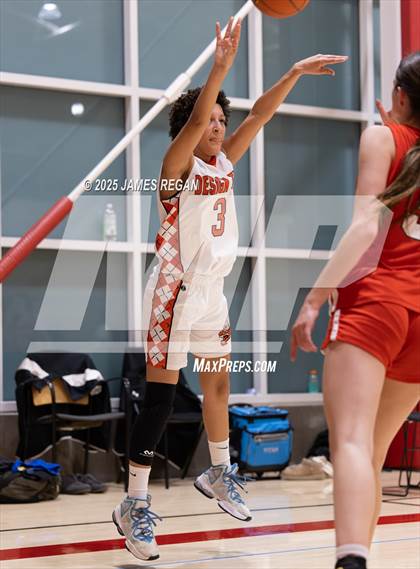 Thumbnail 1 in San Lorenzo Valley @ Design Tech (CIF CCS D4 Girls Basketball Round 1) photogallery.