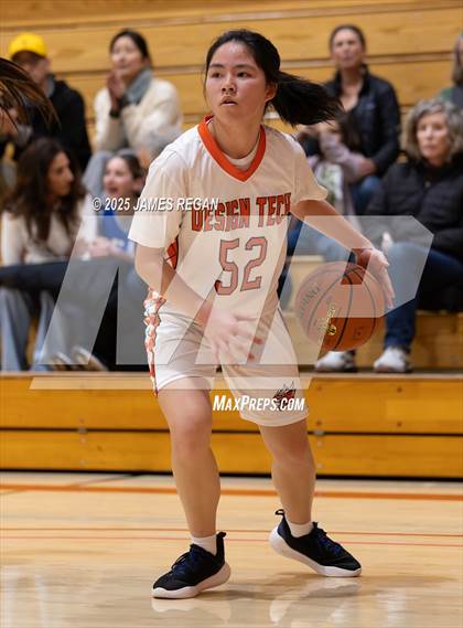 Thumbnail 1 in San Lorenzo Valley @ Design Tech (CIF CCS D4 Girls Basketball Round 1) photogallery.