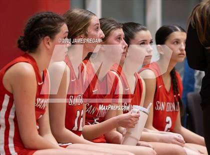 Thumbnail 2 in San Lorenzo Valley @ Design Tech (CIF CCS D4 Girls Basketball Round 1) photogallery.