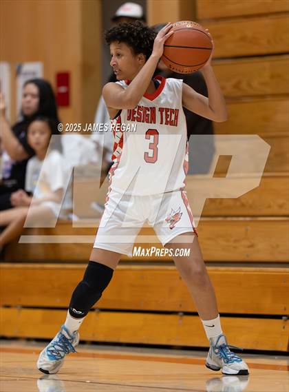 Thumbnail 3 in San Lorenzo Valley @ Design Tech (CIF CCS D4 Girls Basketball Round 1) photogallery.