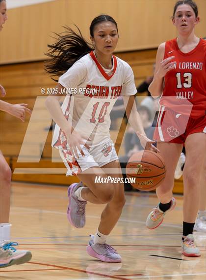 Thumbnail 3 in San Lorenzo Valley @ Design Tech (CIF CCS D4 Girls Basketball Round 1) photogallery.