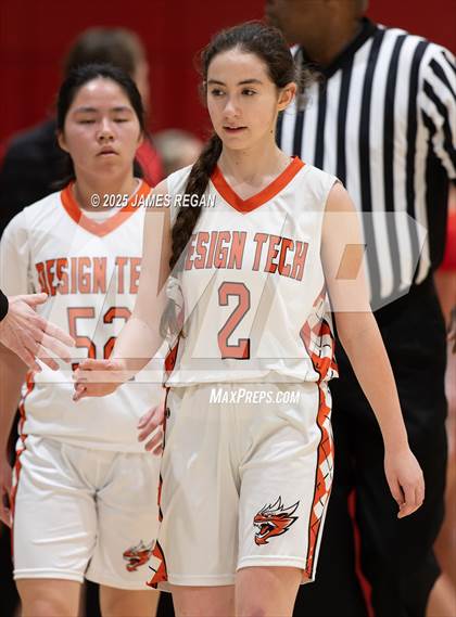 Thumbnail 1 in San Lorenzo Valley @ Design Tech (CIF CCS D4 Girls Basketball Round 1) photogallery.