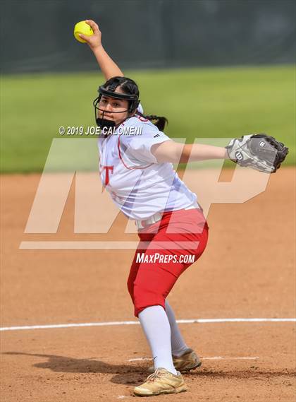 Thumbnail 3 in Taft vs  South San Antonio (NISD Softball Tournament) photogallery.