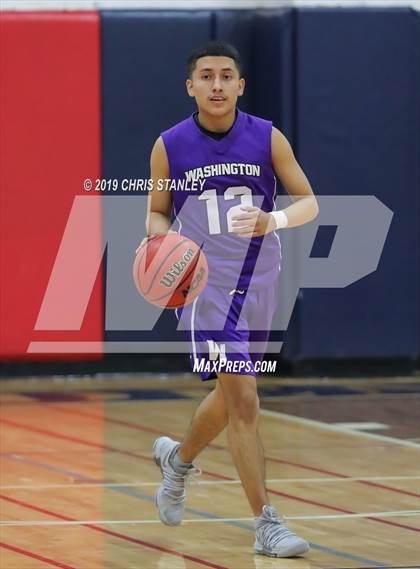 Thumbnail 2 in Notre Dame Prep vs. Washington (Independence Thanksgiving Basketball Tournament) photogallery.