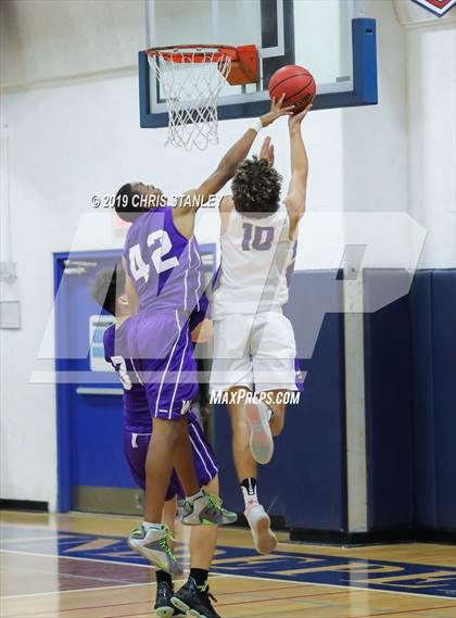 Thumbnail 2 in Notre Dame Prep vs. Washington (Independence Thanksgiving Basketball Tournament) photogallery.