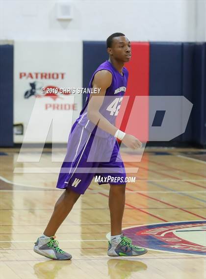 Thumbnail 3 in Notre Dame Prep vs. Washington (Independence Thanksgiving Basketball Tournament) photogallery.