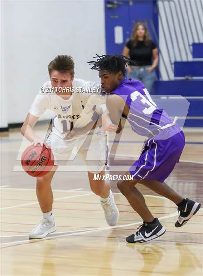 Thumbnail 1 in Notre Dame Prep vs. Washington (Independence Thanksgiving Basketball Tournament) photogallery.