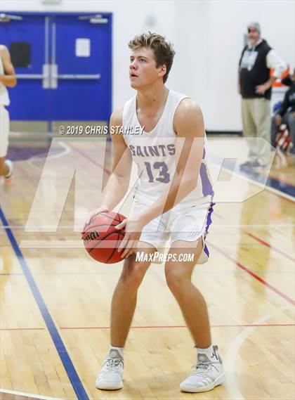 Thumbnail 2 in Notre Dame Prep vs. Washington (Independence Thanksgiving Basketball Tournament) photogallery.
