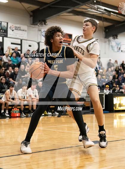 Thumbnail 1 in West Park @ Enterprise (CIF State Championship Division 3 Round 1) photogallery.