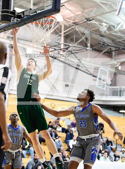 Thumbnail 3 in St. Mary-Assumption vs. First Love Christian Academy (Metro Classic) photogallery.