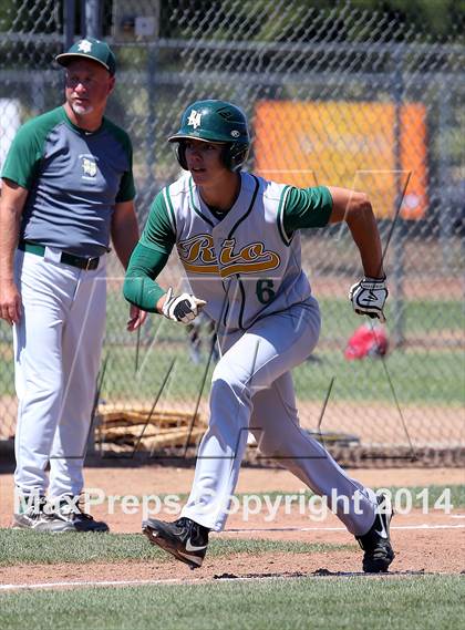 Thumbnail 3 in Rio Americano vs Christian Brothers (Boras Classic - North Bracket) photogallery.