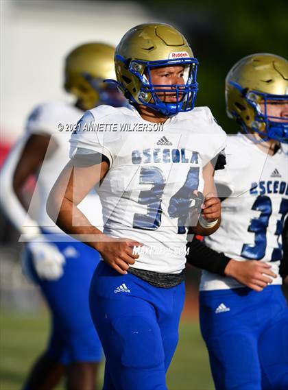 Thumbnail 1 in Osceola @ Edgewater (Spring Scrimmage) photogallery.