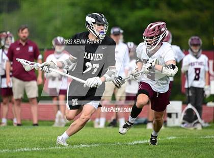 Thumbnail 1 in Xavier @ Bethel (CIAC Class M 1st Round) photogallery.