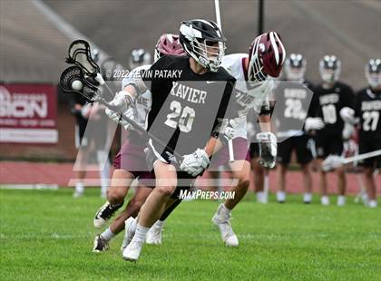 Thumbnail 2 in Xavier @ Bethel (CIAC Class M 1st Round) photogallery.