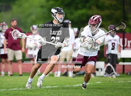 Thumbnail 3 in Xavier @ Bethel (CIAC Class M 1st Round) photogallery.