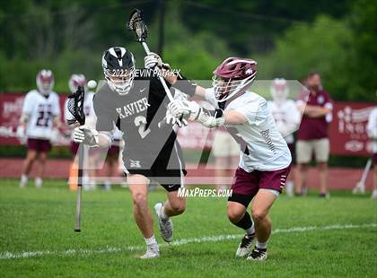 Thumbnail 2 in Xavier @ Bethel (CIAC Class M 1st Round) photogallery.