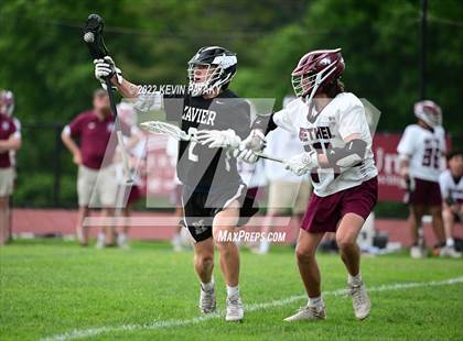 Thumbnail 2 in Xavier @ Bethel (CIAC Class M 1st Round) photogallery.