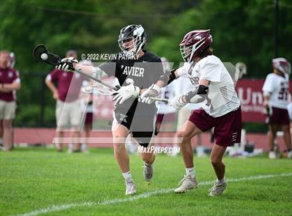 Thumbnail 1 in Xavier @ Bethel (CIAC Class M 1st Round) photogallery.
