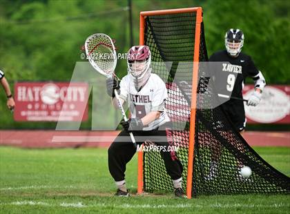 Thumbnail 2 in Xavier @ Bethel (CIAC Class M 1st Round) photogallery.