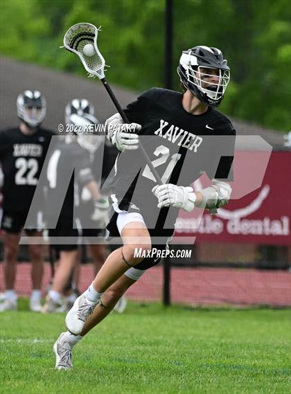 Thumbnail 1 in Xavier @ Bethel (CIAC Class M 1st Round) photogallery.