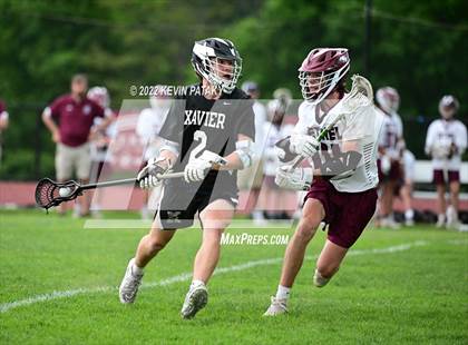 Thumbnail 1 in Xavier @ Bethel (CIAC Class M 1st Round) photogallery.