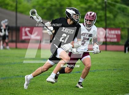 Thumbnail 1 in Xavier @ Bethel (CIAC Class M 1st Round) photogallery.