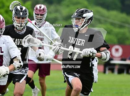 Thumbnail 2 in Xavier @ Bethel (CIAC Class M 1st Round) photogallery.