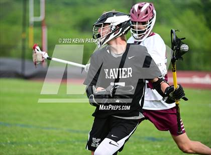 Thumbnail 1 in Xavier @ Bethel (CIAC Class M 1st Round) photogallery.