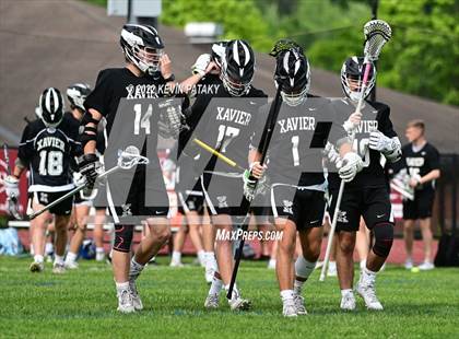 Thumbnail 2 in Xavier @ Bethel (CIAC Class M 1st Round) photogallery.