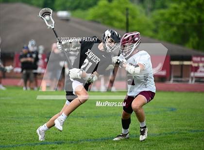 Thumbnail 2 in Xavier @ Bethel (CIAC Class M 1st Round) photogallery.