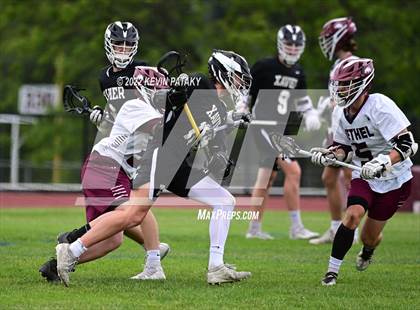 Thumbnail 3 in Xavier @ Bethel (CIAC Class M 1st Round) photogallery.