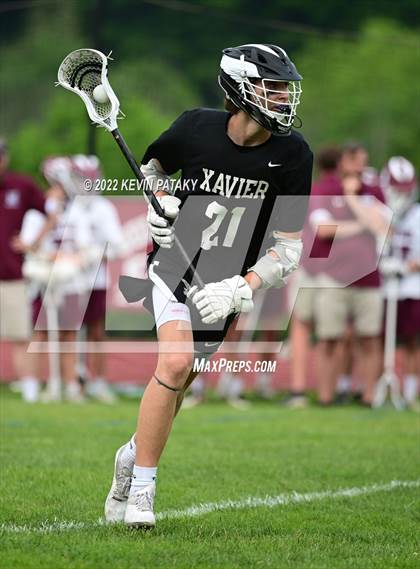 Thumbnail 1 in Xavier @ Bethel (CIAC Class M 1st Round) photogallery.