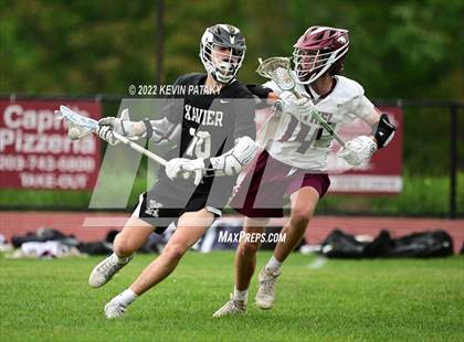 Thumbnail 1 in Xavier @ Bethel (CIAC Class M 1st Round) photogallery.