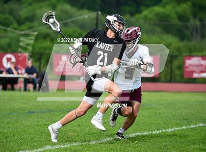 Thumbnail 1 in Xavier @ Bethel (CIAC Class M 1st Round) photogallery.