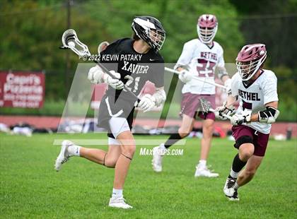 Thumbnail 1 in Xavier @ Bethel (CIAC Class M 1st Round) photogallery.