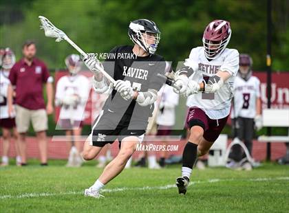 Thumbnail 1 in Xavier @ Bethel (CIAC Class M 1st Round) photogallery.