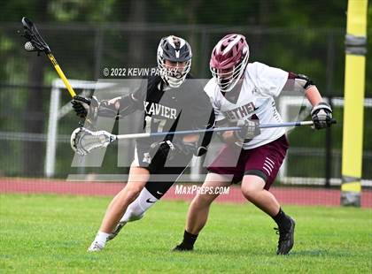 Thumbnail 2 in Xavier @ Bethel (CIAC Class M 1st Round) photogallery.