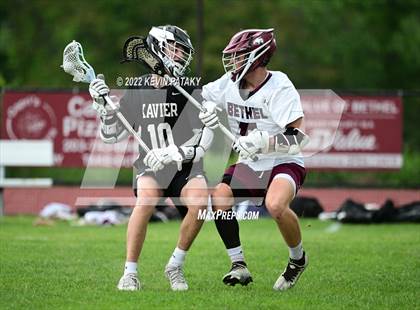 Thumbnail 2 in Xavier @ Bethel (CIAC Class M 1st Round) photogallery.
