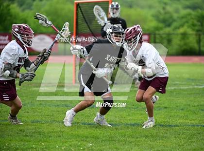 Thumbnail 2 in Xavier @ Bethel (CIAC Class M 1st Round) photogallery.