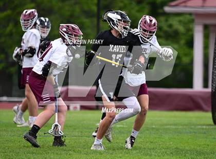 Thumbnail 2 in Xavier @ Bethel (CIAC Class M 1st Round) photogallery.