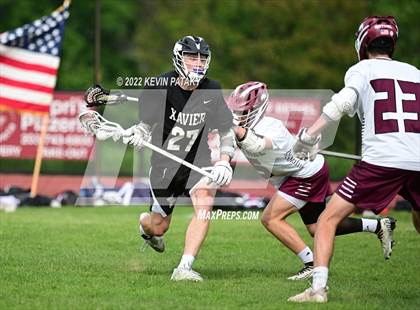 Thumbnail 1 in Xavier @ Bethel (CIAC Class M 1st Round) photogallery.