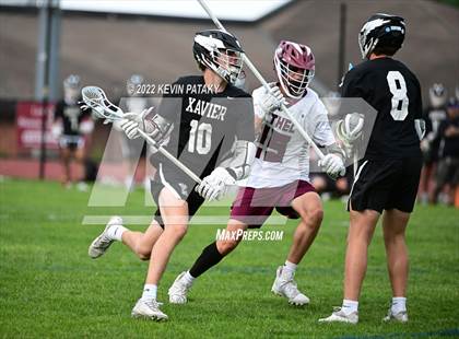 Thumbnail 2 in Xavier @ Bethel (CIAC Class M 1st Round) photogallery.