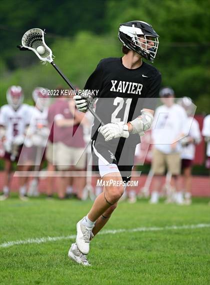 Thumbnail 1 in Xavier @ Bethel (CIAC Class M 1st Round) photogallery.