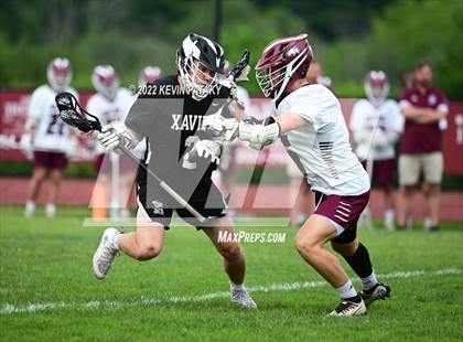 Thumbnail 2 in Xavier @ Bethel (CIAC Class M 1st Round) photogallery.