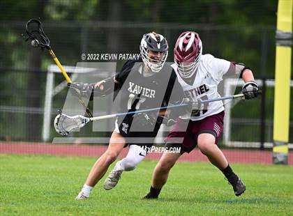 Thumbnail 3 in Xavier @ Bethel (CIAC Class M 1st Round) photogallery.
