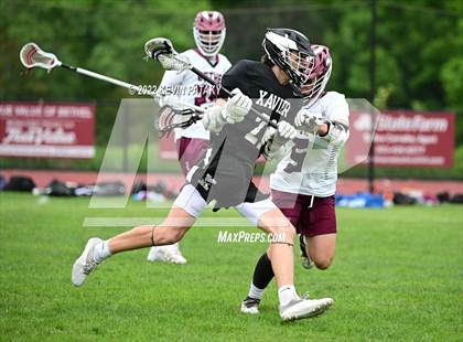 Thumbnail 2 in Xavier @ Bethel (CIAC Class M 1st Round) photogallery.